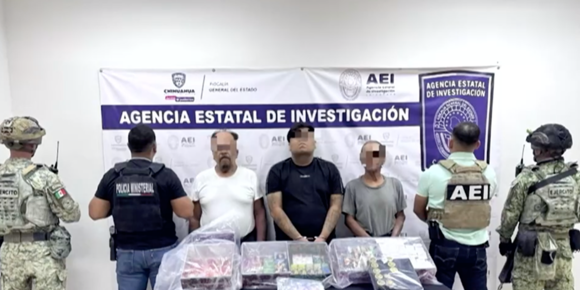 Detienen a tres hombres con vape.adores cargados con THC en la colonia Insurgentes