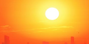 Pronostican día despejado con temperatura máxima de 39 grados