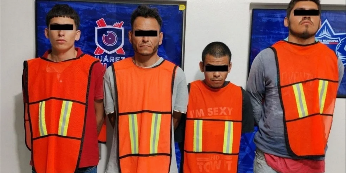 Detienen a cuatro hombres con droga; los investigan por colocación de mantas amenazantes