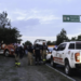 Persecución de tráiler robado deja varios vehículos dañados en la México-Pachuca
