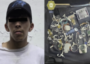 Recuperan relojes robados tras asalto en Coyoacán, Ciudad de México; detienen a tres presuntos responsables