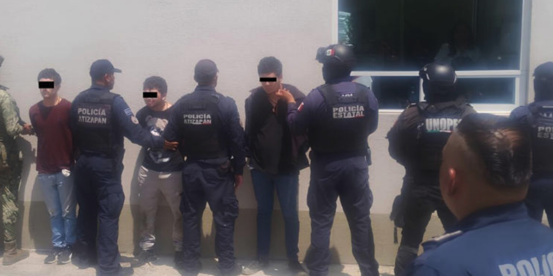 Caen tres presuntos integrantes del Cártel de Caborca en el Estado de México