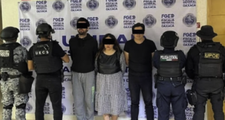 Caen en Oaxaca tres presuntos extor.sionadores buscados por autoridades del Estado de México