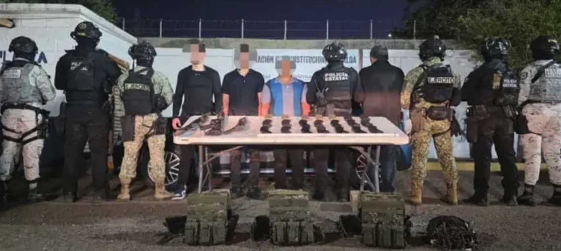 Rescatan a presunta víctima de se.cuestro y detienen a tres hombres en operativo en Culiacán