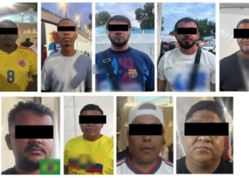Detienen a nueve presuntos revendedores durante partido entre Uzbekistán y Colombia en la Ciudad de México