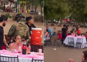 Invitan a soldados a fiesta familiar en Sinaloa y el gesto se vuelve viral en redes