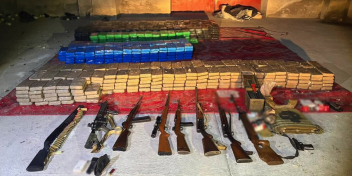 Aseguran más de tres toneladas de co.caína en operativos realizados en Tlaxcala y Guerrero