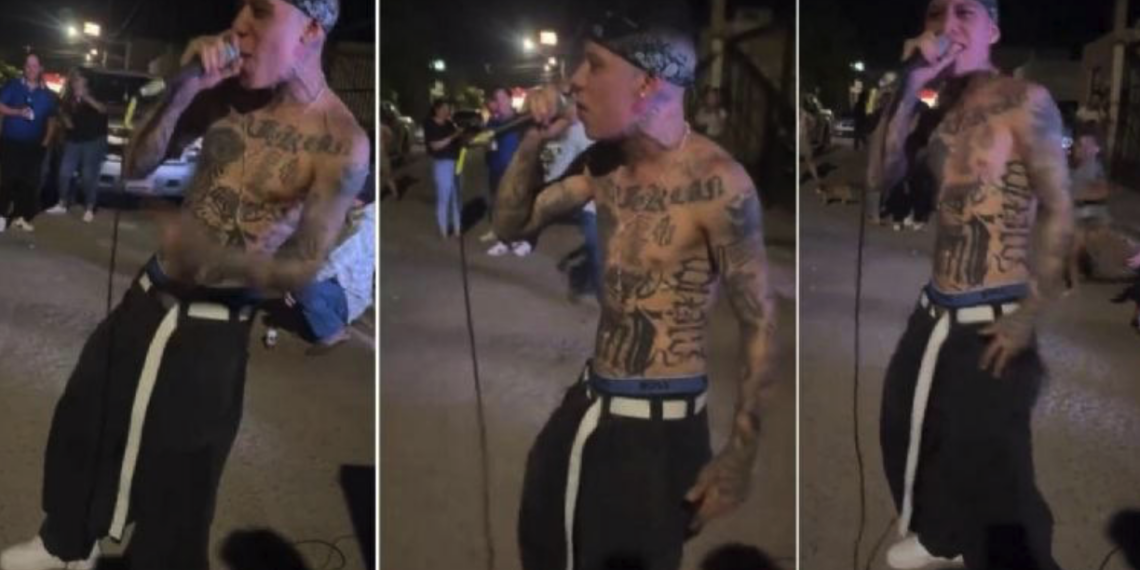 Santa Fe Klan sorprende con concierto improvisado frente a la casa de su novia en Hermosillo