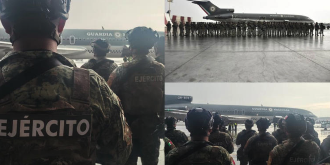 Sedena despliega mil militares y Fuerzas Especiales para reforzar la seguridad en Sinaloa