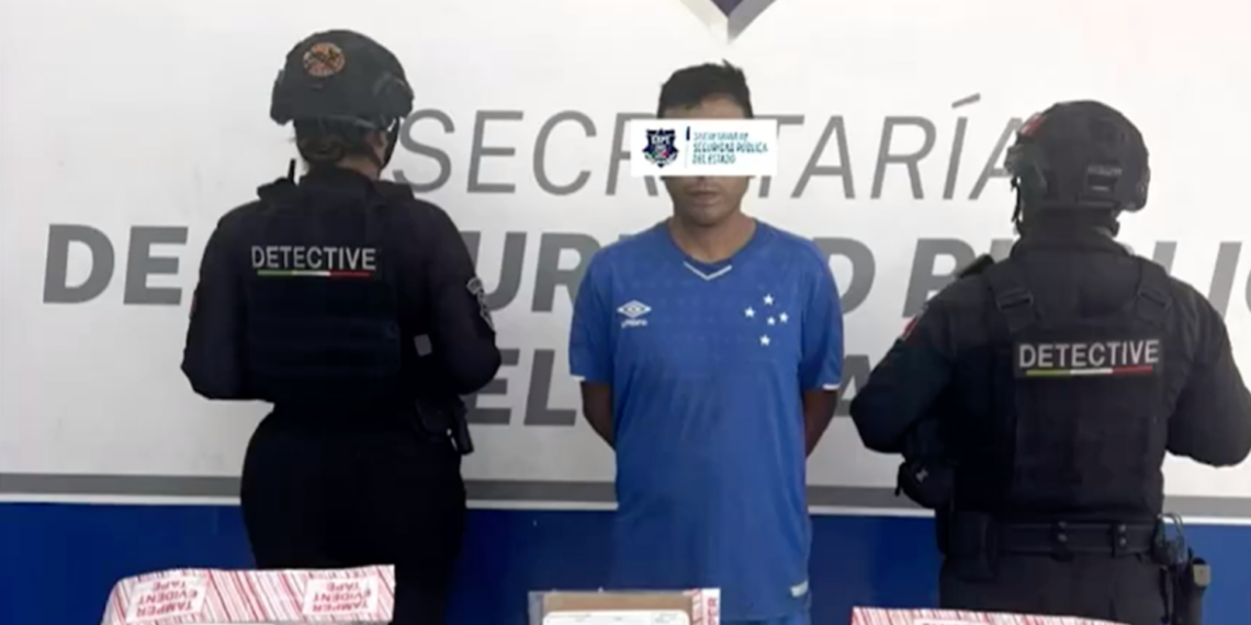Detienen a hombre arm.ado con presunta dro.ga en la colonia Lucio Cabañas