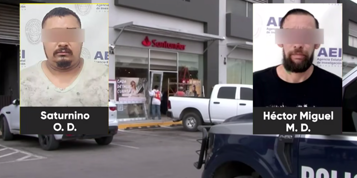 Imputan a dos hombres por as.alto de 302 mil pesos a cliente bancario en Partido Senecú