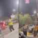 Pelea entre cliente y parquero en la 16 de Septiembre termina con inesperada intervención de un perro