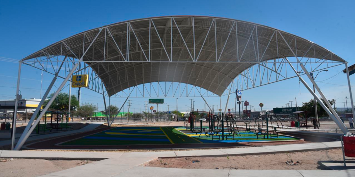 Instalan nuevo complejo deportivo en secundaria de Tierra Nueva con inversión de más de 6.7 millones de pesos