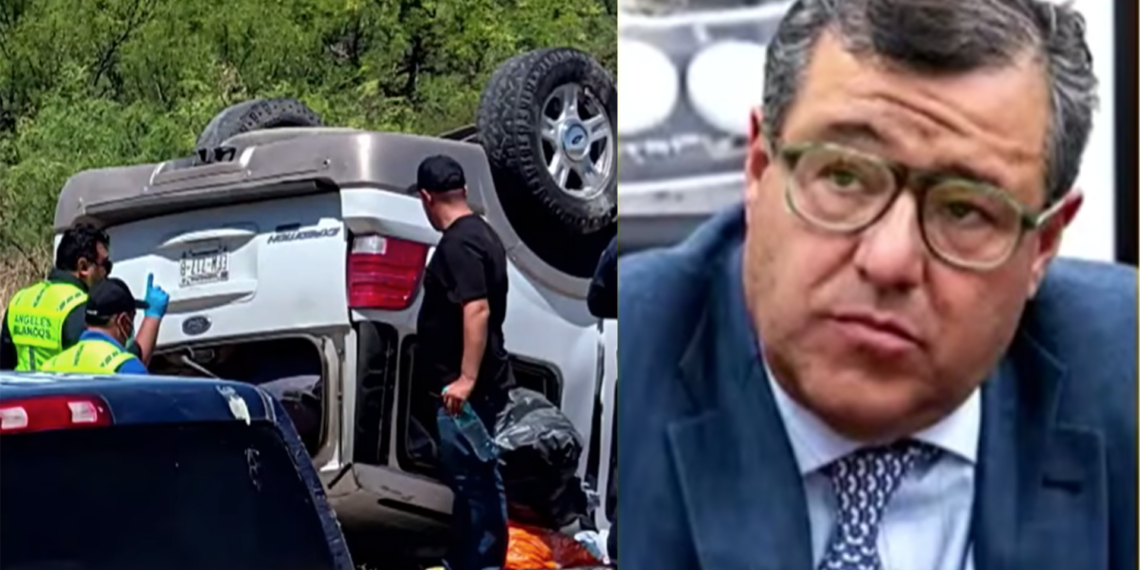 Mu.ere director de la JMAS Juárez en trágico accidente carretero rumbo a Ciudad Juárez