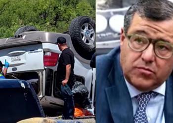 Mu.ere director de la JMAS Juárez en trágico accidente carretero rumbo a Ciudad Juárez