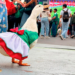 Juanita roba miradas en el Fan Fest y ya la relacionan con Merlín, el famoso pato mundialista