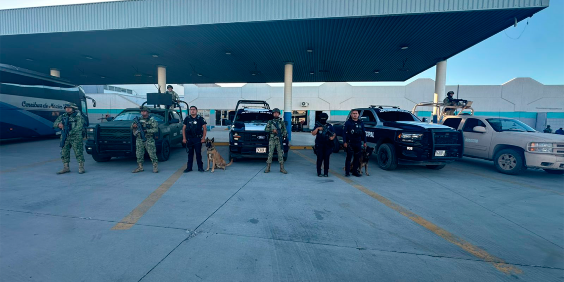 Operativo K9 refuerza la seguridad en la Terminal Central de Autobuses