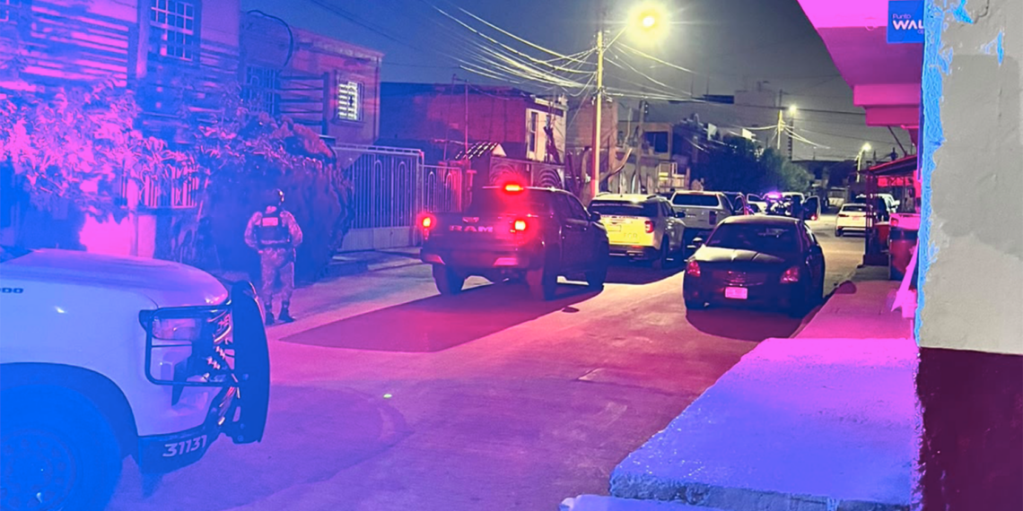 Fuerte movilización de Guardia Nacional y FGR en sector de Ciudad Juárez
