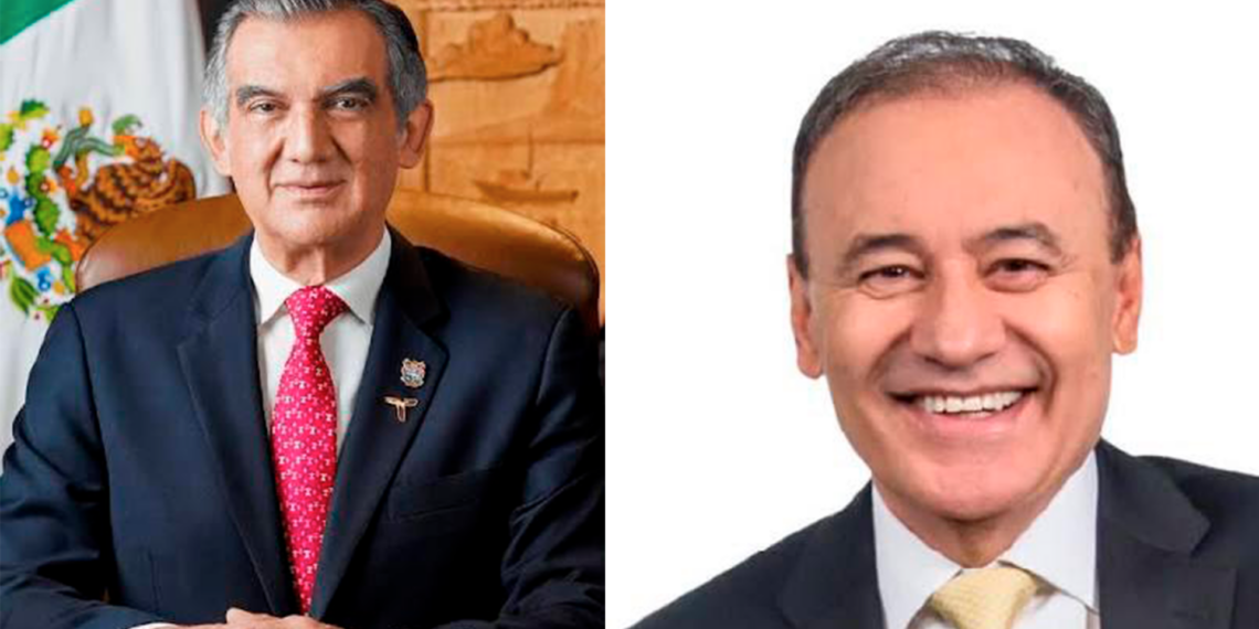 Gobernadores de Sonora y Tamaulipas, bajo investigación de Estados Unidos por presuntos nexos criminales