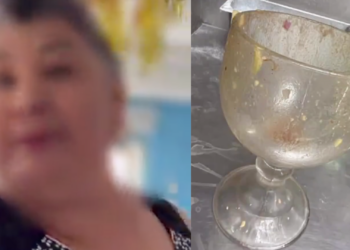 Mujer se vuelve viral como "Lady Camarones" tras presunta discusión para evitar pagar en restaurante