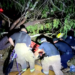 Rescatan a hombre arrastrado por la corriente tras fuertes lluvias