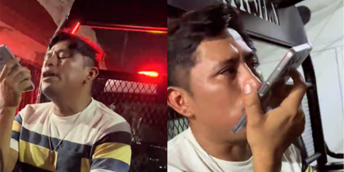 Joven es abandonado por sus amigos en un bar y su madre le responde: “Qué bueno”