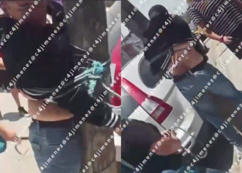 Madre encara y gol.pea a su hijo tras ser retenido por presunto ro.bo en Nezahualcóyotl