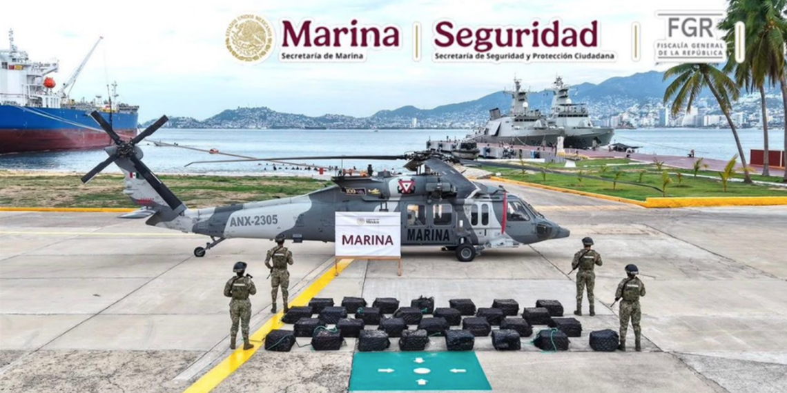 Aseguran casi una tonelada de cocaína y arsenal en Tlaxcala; suman más de 2.1 toneladas decomisadas en Guerrero