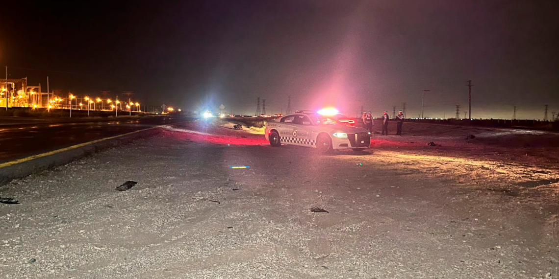 Motociclista muere tras accidente en la carretera Ciudad Juárez–Samalayuca