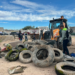 Recuperan espacio público en Parajes del Valle con jornada de limpieza y bacheo