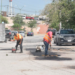 Limpian dique y reparan calles en Parajes del Valle con jornada Juárez Amanece Limpio
