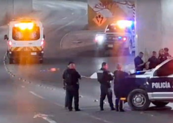 Joven mue.re tras lanzarse de puente en la colonia Manuel Gómez Morín