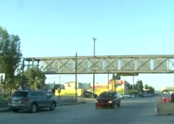 Avanza más del 90% construcción de puente peatonal en Tapioca y Zaragoza
