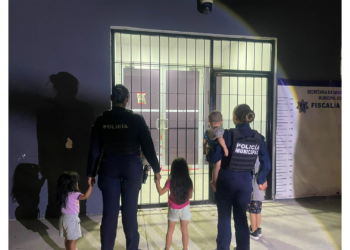 Resguardan a cuatro menores que permanecían solos en vivienda de Torres del Sur