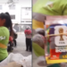 Halla 25 sobres del álbum del torneo internacional entre cartón reciclado y decide regalárselos a su hijo