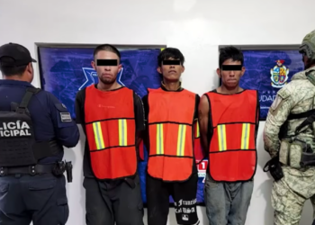 Detienen a tres jóvenes con dro.ga y un fu.sil de postas; los investigan por presuntos asa.ltos en Riberas del Bravo