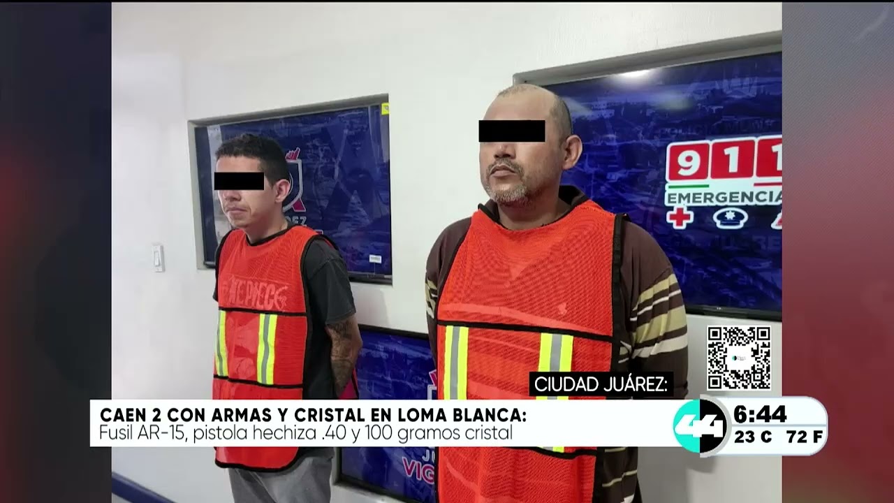 Caen 2 con arm.s y crist.l en Loma Blanca - El Canal de las Noticias Digital