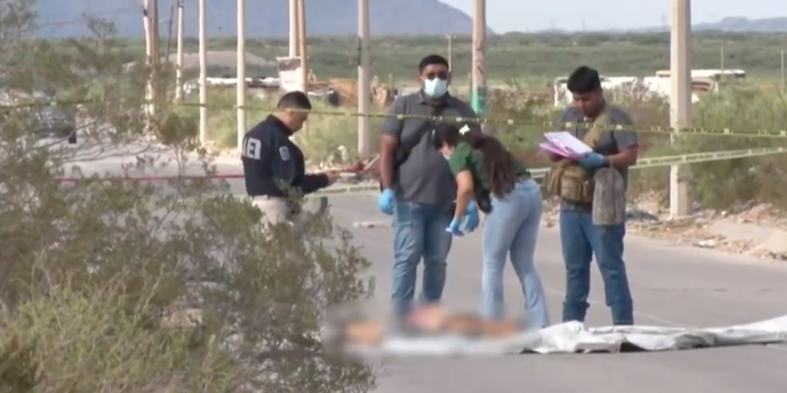 Hallan dos cuerpos envueltos en lonas en el Kilómetro 27 de Ciudad Juárez