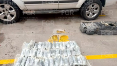 Vinculan a proceso a hombre por transportar 31 kilos de me.tanfe.tamina en carretera Panamericana