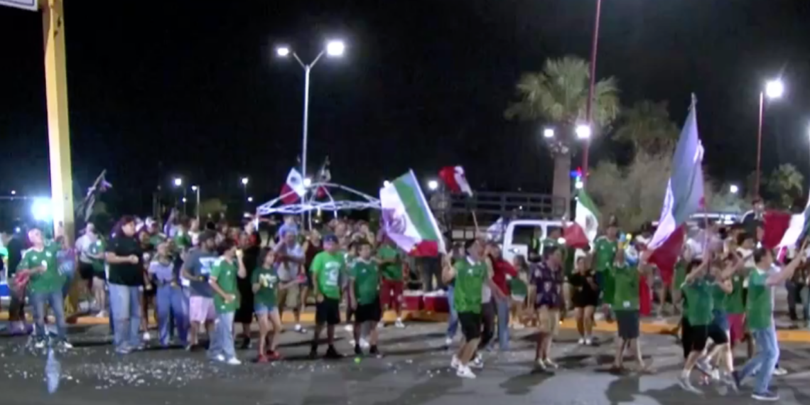 Afición mexicana confía en que el Tri vencerá a Inglaterra y avance a cuartos de final