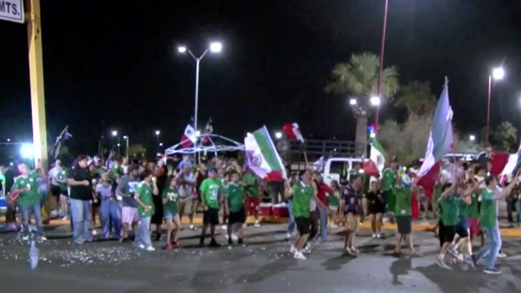 Afición mexicana confía en que el Tri vencerá a Inglaterra y avance a cuartos de final