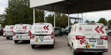 Ecología refuerza brigadas de fumigación con más personal, vehículos y equipo en Ciudad Juárez
