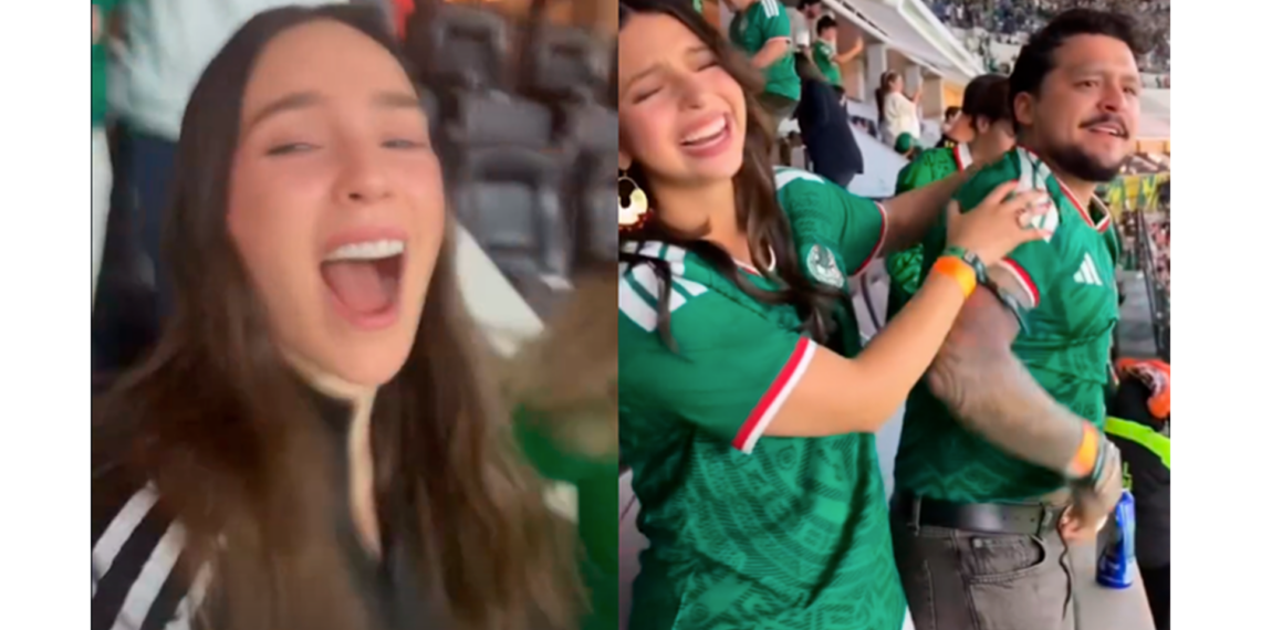 Belinda, Nodal y Ángela Aguilar coinciden en triunfo de México y desatan reacciones en redes