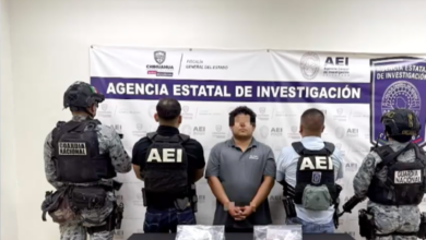 Capturan a presunto nar.comenu.dista con 381 dosis de co.caí.na en la colonia Mirador