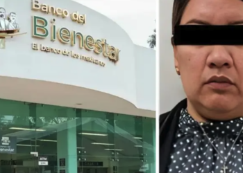Gerente del Banco del Bienestar es acusada de planear millonario robo en Nuevo León