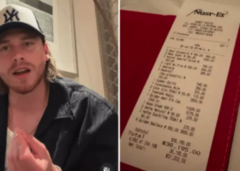 ¿Cortesía o cobro sorpresa? Aldo de Nigris denuncia cuenta de más de 40 mil pesos en restaurante de Salt Bae