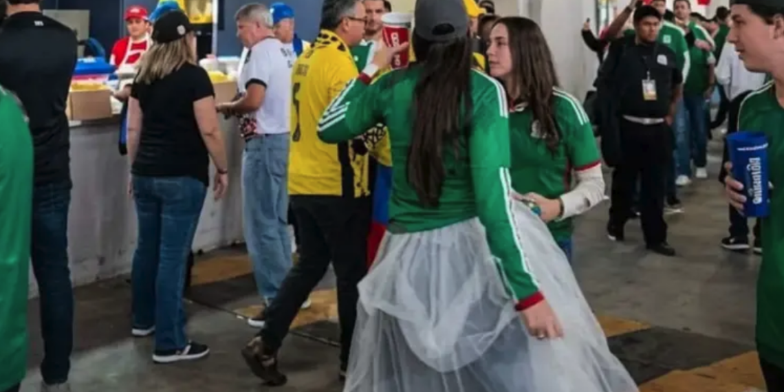 Agresión a aficionados de Ecuador en el Estadio Azteca genera polémica y acusaciones erróneas en redes