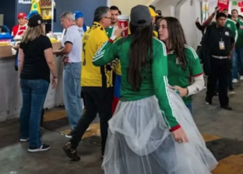 Agresión a aficionados de Ecuador en el Estadio Azteca genera polémica y acusaciones erróneas en redes