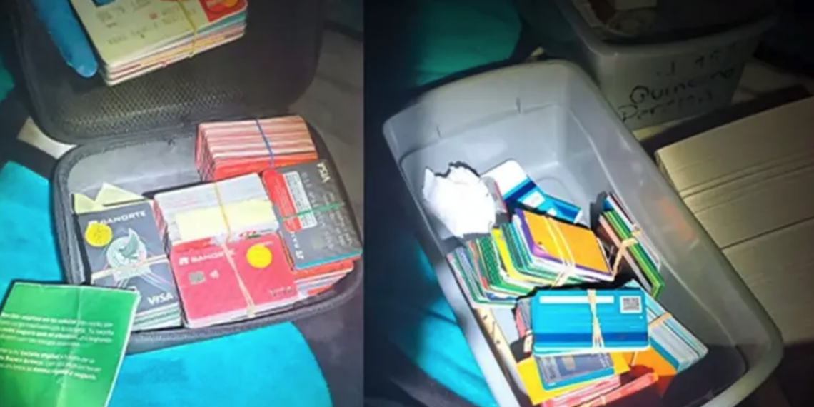 Desarticulan red de préstamos ilegales en Sonora; aseguran mil 500 tarjetas bancarias y detienen a cuatro
