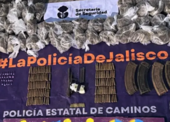 Detienen a presunto generador de violencia con arma, droga y 140 cartuchos